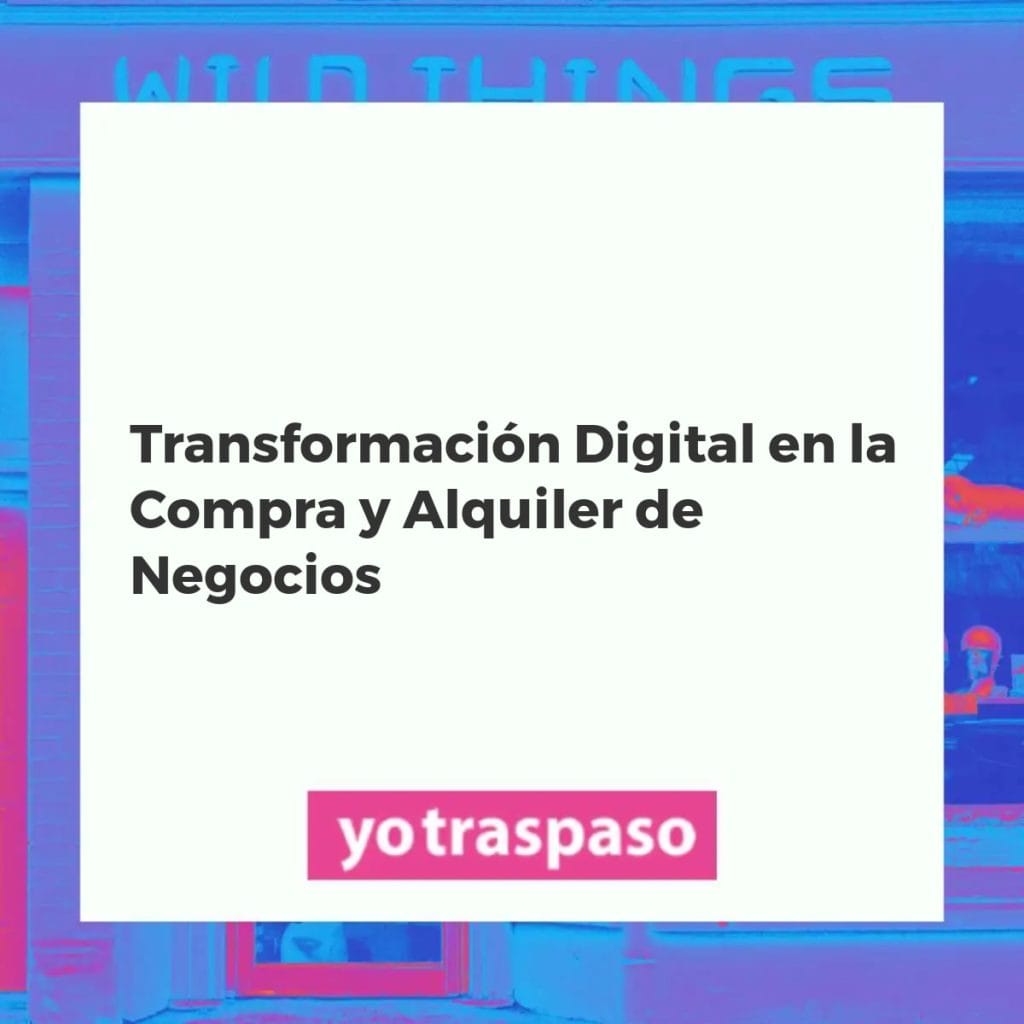 Icono digital con gráficos y elementos tecnológicos que representan la compra y alquiler eficiente de negocios en la era digital
